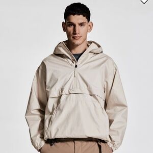 NWT H & M  RELAXED FIT WIND PROOF ANORAK NEW